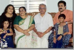 Actor Mohanlal Family Pic