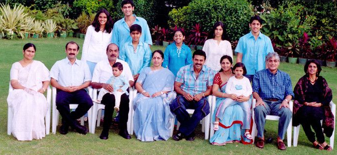 Actor Venkatesh family tree 1
