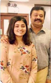 Suresh Gopi with Wife