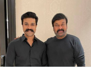 Ram Charan with Father